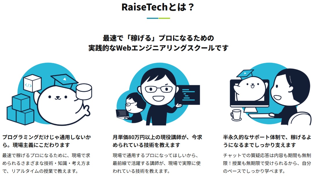 RaiseTechは怪しい？運営会社と資本金は？RaiseTech（レイズテック）
